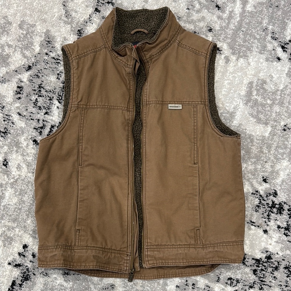 Wolverine Men's Brown Vest
